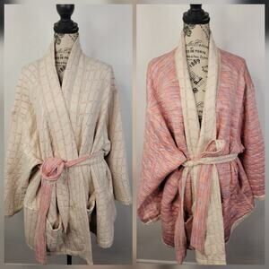 Nike Yoga Reversible Jacket Womens 3X Quilted Colorful Athleisure Therma Fit